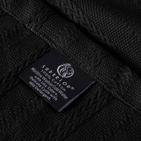 Clara Cotton Textured Jacquard Striped Lightweight Woven Blanket