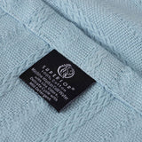 100% Cotton Woven Blanket – Clara Jacquard - All-Season Comfort