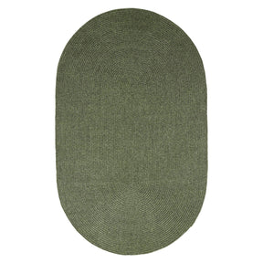 Classic Braided Weave Oval Area Rug Indoor Outdoor Rugs