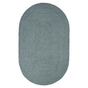 Classic Braided Weave Oval Area Rug Indoor Outdoor Rugs