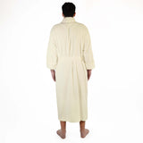 Classic Men's Bath Robe Turkish Cotton Bathrobe with Adjustable Belt