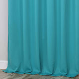 Classic Modern Solid Room Darkening Blackout Curtain Panels, Set of 2