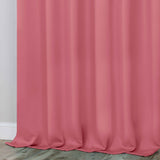 Classic Modern Solid Room Darkening Blackout Curtain Panels, Set of 2