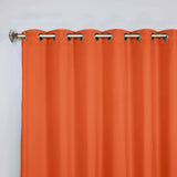 Classic Modern Solid Room Darkening Blackout Curtain Panels, Set of 2