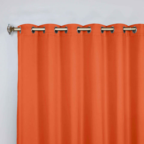 Blackout Window Curtains Classic Modern Room Darkening Set of 2