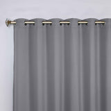 Classic Modern Solid Room Darkening Blackout Curtain Panels, Set of 2
