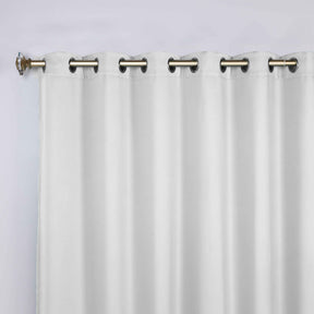 Classic Modern Solid Room Darkening Blackout Curtain Panels, Set of 2