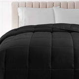 Classic Reversible Medium Weight Down Alternative Microfiber Comforter