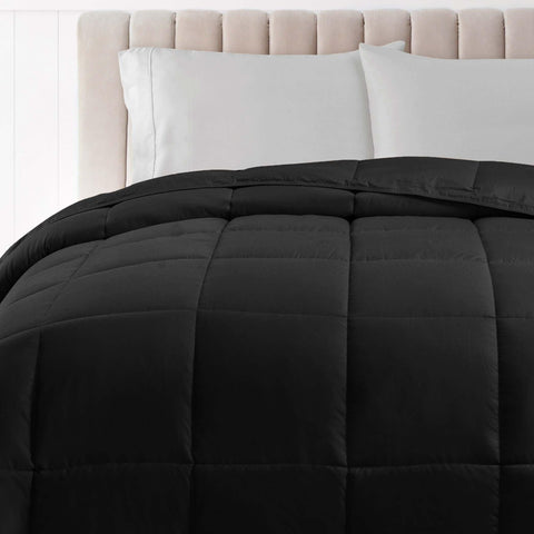 Classic Microfiber Down Alternative Comforter Reversible Medium Weight