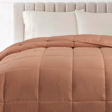 Classic Reversible Medium Weight Down Alternative Microfiber Comforter