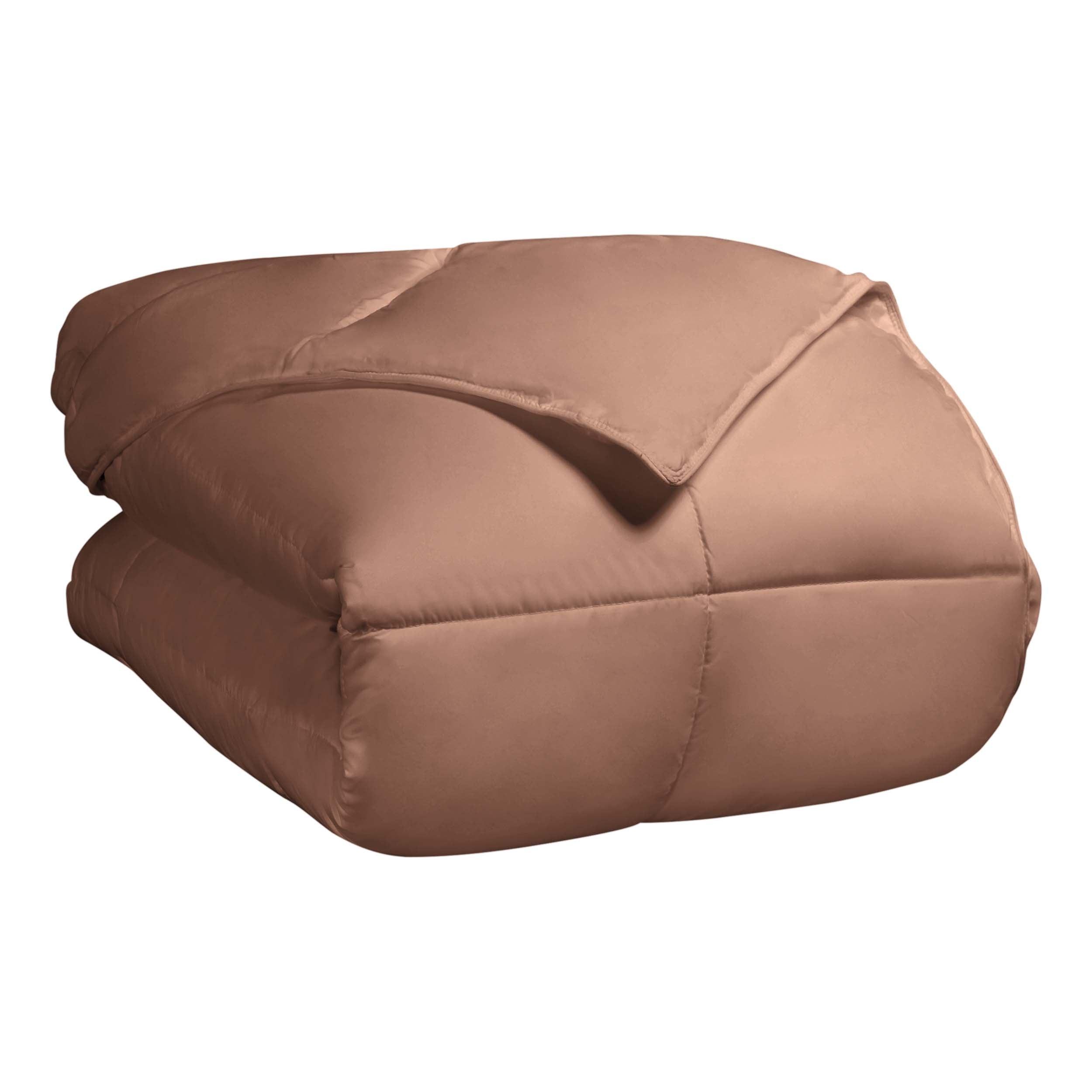 Classic Reversible Medium Weight Down Alternative Microfiber Comforter