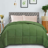 Classic Reversible Medium Weight Down Alternative Microfiber Comforter