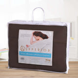 Classic Reversible Medium Weight Down Alternative Microfiber Comforter