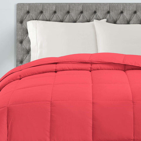 Classic Microfiber Down Alternative Comforter Reversible Medium Weight
