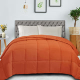 Classic Reversible Medium Weight Down Alternative Microfiber Comforter