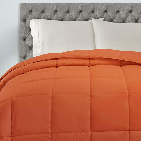 Classic Microfiber Down Alternative Comforter Reversible Medium Weight
