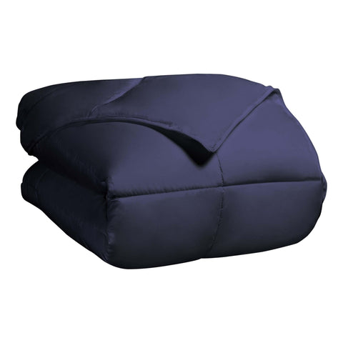 Classic Microfiber Down Alternative Comforter Reversible Medium Weight