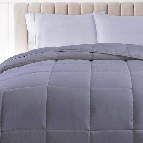 Classic Microfiber Down Alternative Comforter Reversible Medium Weight