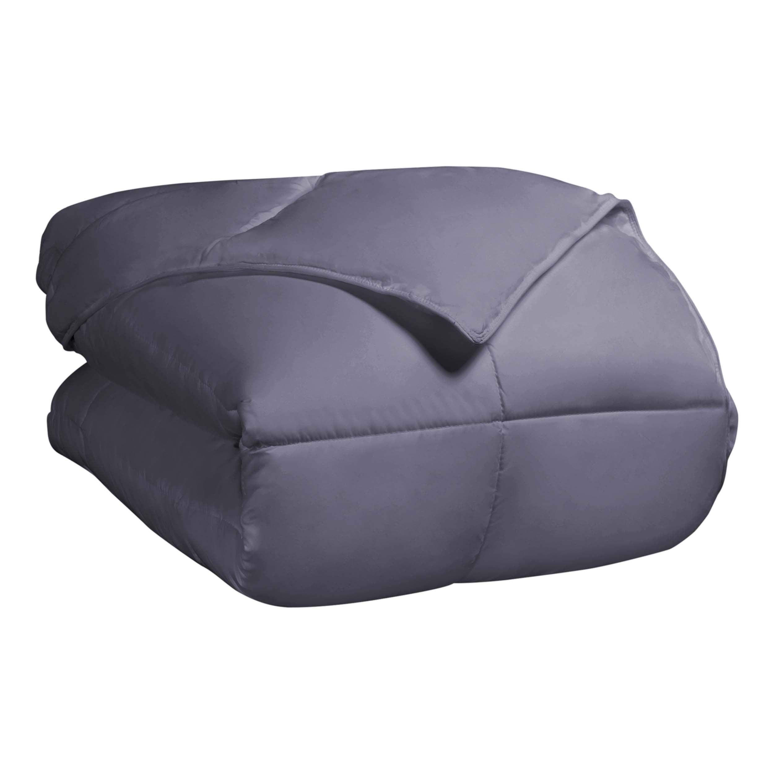 Classic Reversible Medium Weight Down Alternative Microfiber Comforter