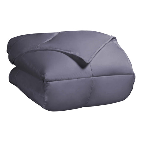 Classic Microfiber Down Alternative Comforter Reversible Medium Weight