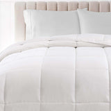 Classic Reversible Medium Weight Down Alternative Microfiber Comforter