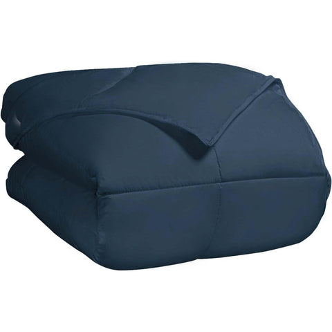 Classic Microfiber Down Alternative Comforter Reversible Medium Weight