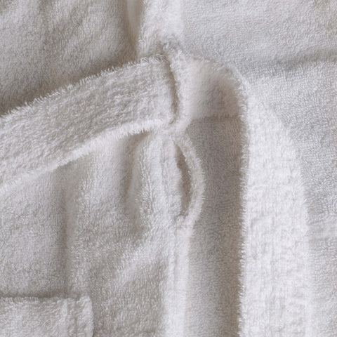 Classic Women's Bath Robe Turkish Cotton Bathrobe with Adjustable Belt