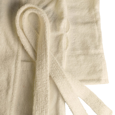 Classic Women's Bath Robe Turkish Cotton Bathrobe with Adjustable Belt