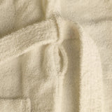 Classic Women's Bath Robe Turkish Cotton Bathrobe with Adjustable Belt