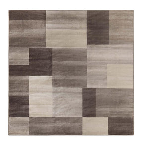 Clifton Geometric Color Block Plush Indoor Area Rug or Runner Rug