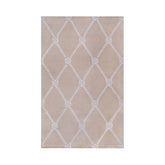 Coastal Geometric Lattice Indoor Outdoor Luxurious Area Rug