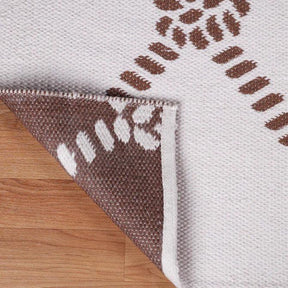 Coastal Geometric Lattice Indoor Outdoor Luxurious Area Rug