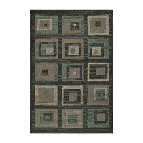 Colburn Geometric Indoor Outdoor Rugs Weather Resistant Area Rug