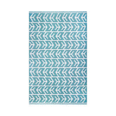 Contemporary Geometric Arrow Pattern Indoor/ Outdoor Area Rug