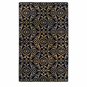 Corbin Damask Indoor Large Area Rugs Or Runner Rug