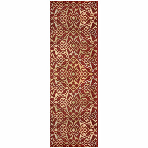Corbin Damask Indoor Large Area Rugs Or Runner Rug