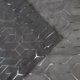 Cormac Printed Geometric Trellis Sheer Curtain Set of 2 Panels