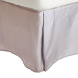 Cotton 15 Inch Drop Solid Bed Skirt