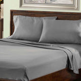 800 Thread Count Cotton Blend Bed Sheet Set Solid Deep Pocket