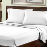 800 Thread Count Cotton Blend Bed Sheet Set Solid Deep Pocket