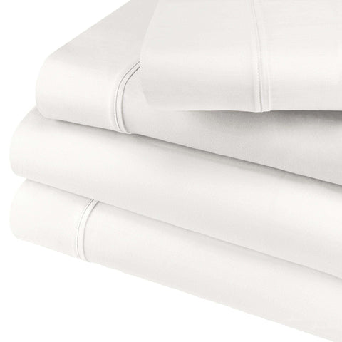 800 Thread Count Cotton Blend Bed Sheet Set Solid Deep Pocket