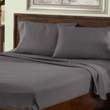 800 Thread Count Cotton Blend Bed Sheet Set Solid Deep Pocket