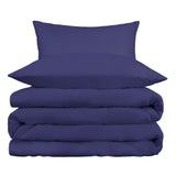 Cotton Blend 800 Thread Count Solid Duvet Cover Set