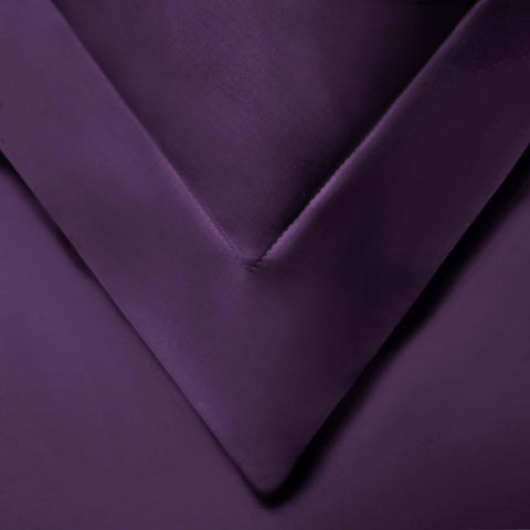Cotton Blend 800 Thread Count Solid Duvet Cover Set