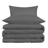 Cotton Blend 800 Thread Count Solid Duvet Cover Set