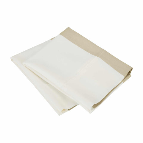 Cotton Blend Cabana Stripe 2 Piece Pillowcase Set