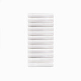 Cotton Blend Hotel Quality White Pillowcase Set of 12
