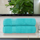 Cotton Eco-Friendly Bathroom Essentials 2 Piece Bath Sheet Set