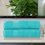 Cotton Eco-Friendly Bathroom Essentials 2 Piece Bath Sheet Set