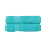 Cotton Eco-Friendly Bathroom Essentials 2 Piece Bath Sheet Set